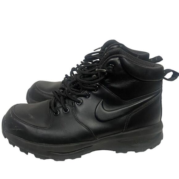 Nike ACG Black Leather Hiking Boots main image 6